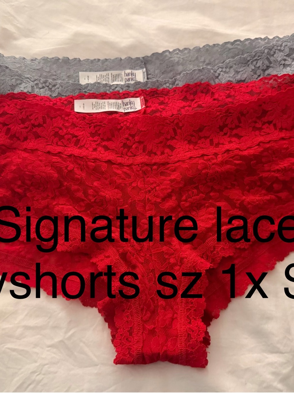Hanky Panky Signature Lace Boyshorts, thong, briefs.